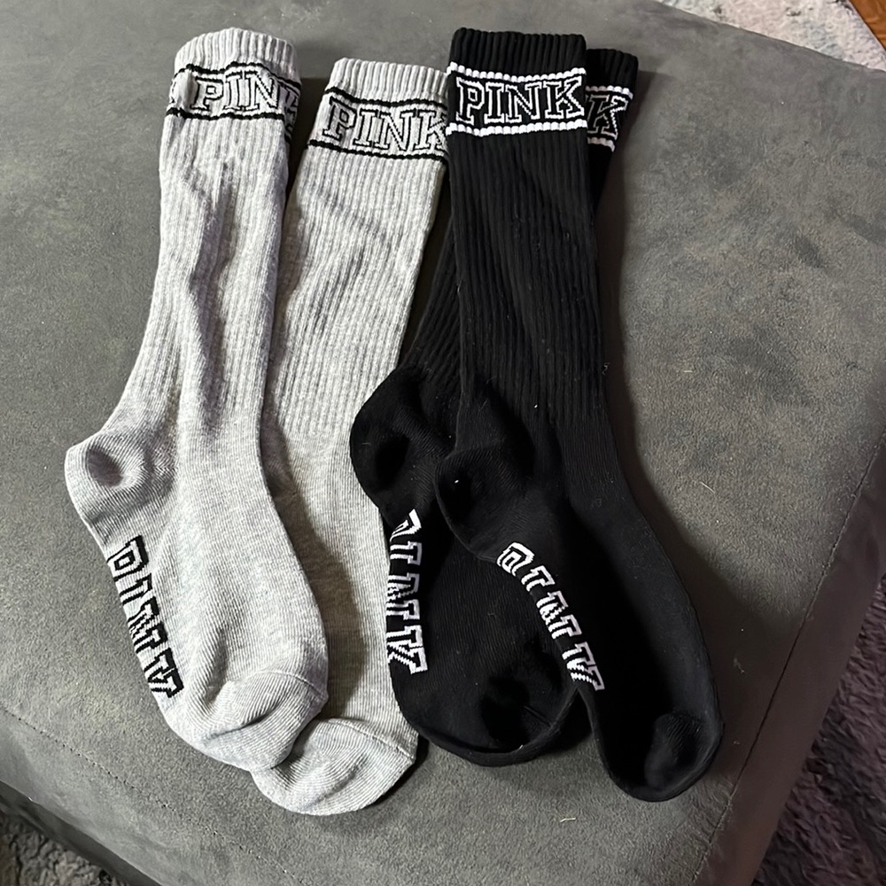 VS PINK High Sock Set